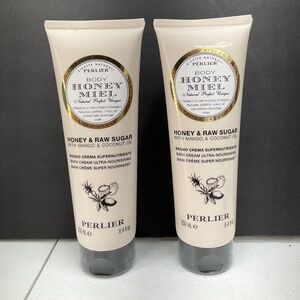Perlier Body Honey & Raw Sugar with Mango & Coconut Oil Bath Cream 8.4oz / 250ml
